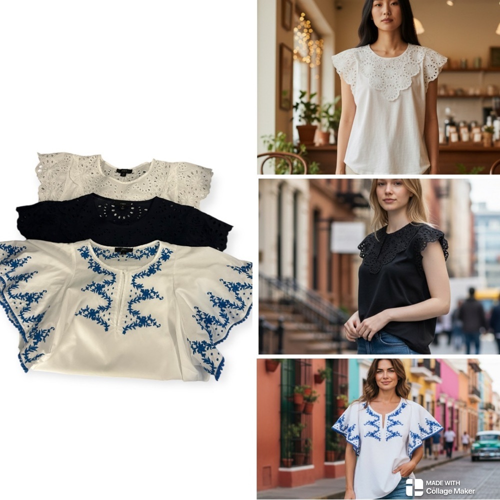 J. Crew cotton top bundle